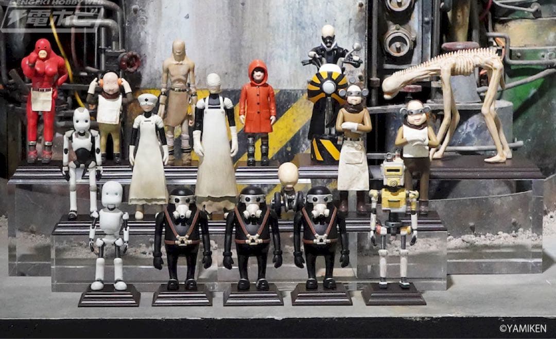 サイン付 JUNK HEAD フィギュア17体セット ヒグチユウコ ボリス雑貨店