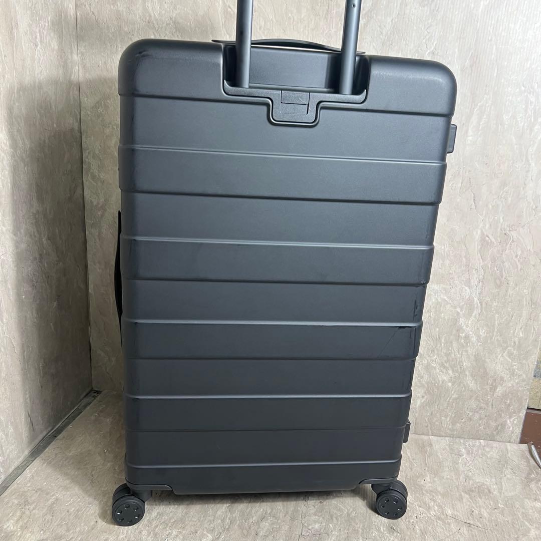 未使用に近い 無印良品 バーを自由に調節できる ハードキャリーケース 75L