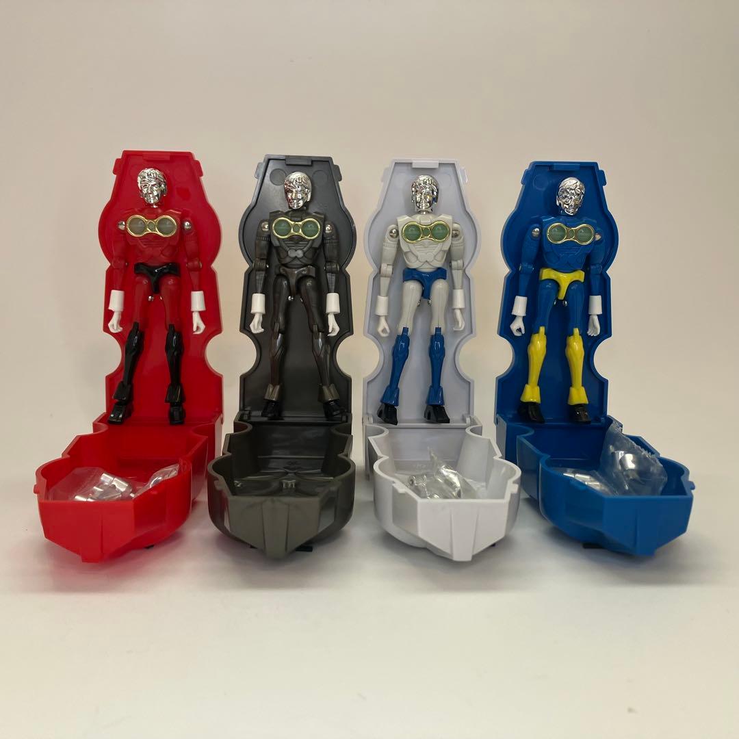 タカラ復刻版　ミクロマンコマンド3号 4体セット