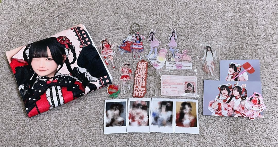 逃げ水あむ　グッズ　チェキ　まとめ売り