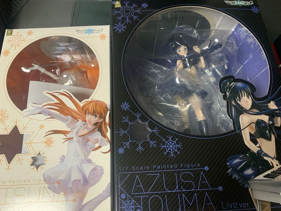 whitealbum2 小木曽雪菜　冬馬かずさ　フィギュア セット