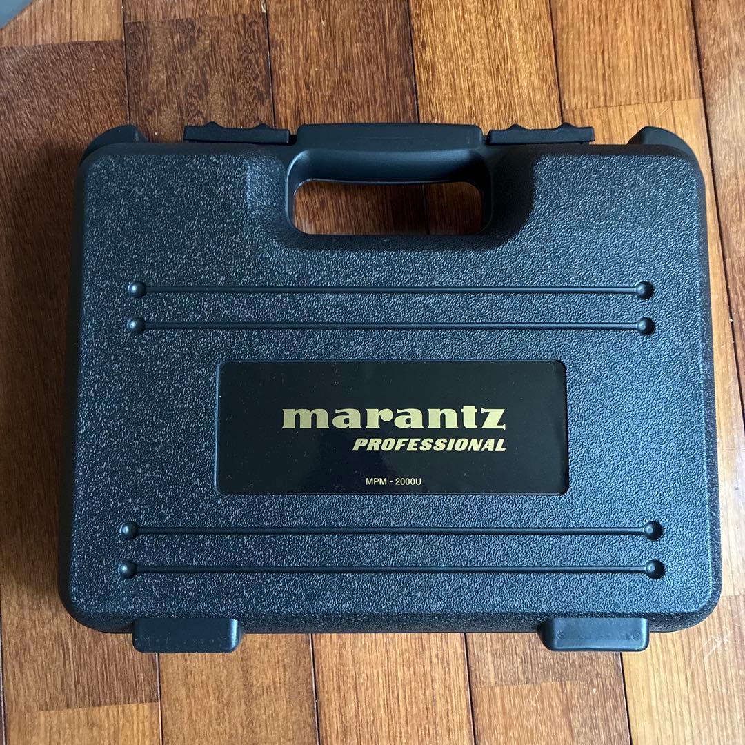 【未使用】marantz MPM-2000U USBコンデンサーマイク