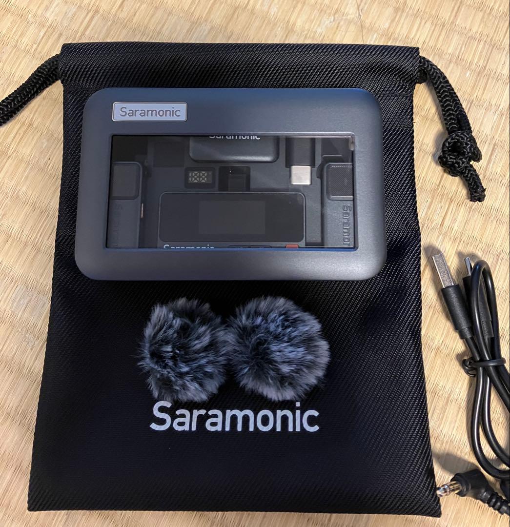 「ほぼ未使用」Saramonic Air-01 ワイヤレスピンマイク