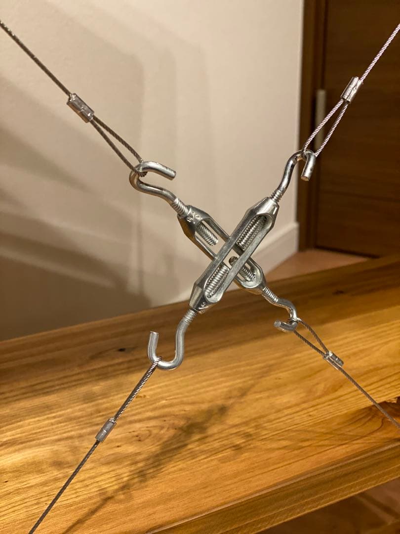 なーる様オーダー☆ボルトラック ワイヤークロス☆男前インテリア☆西海岸