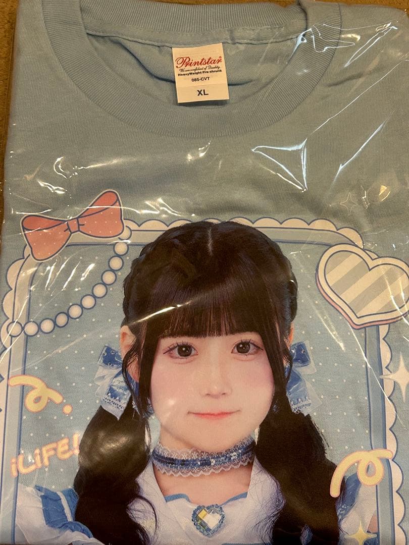 iLiFE! 虹羽みに 武道館くじA賞 実写Tシャツ