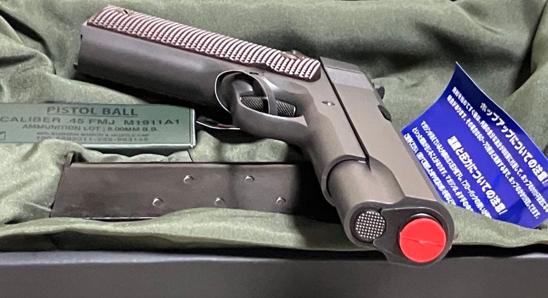 美品　東京マルイ　M1911A1 コルト　ガバメント　ASGK刻印あり