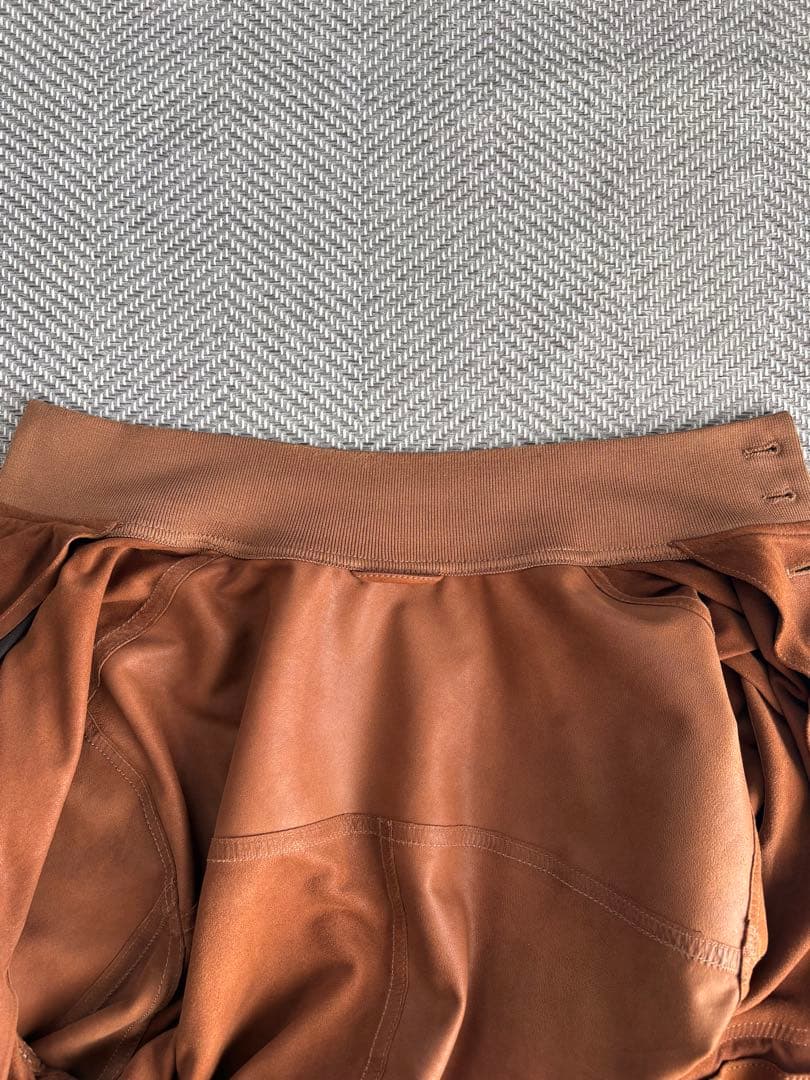 VALSTAR ゴートスエード ドライビングブルゾン　48