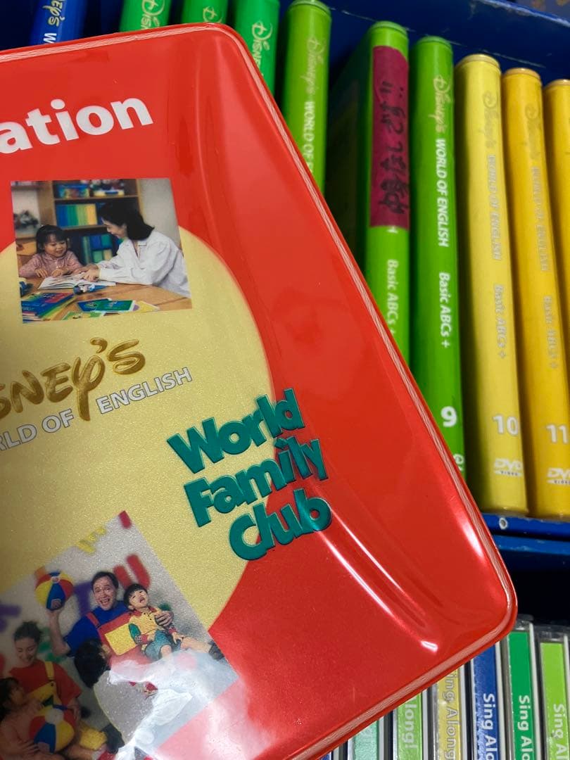 激安送込DWEディズニー英語システムBasic ABCsシングアロング教材セット