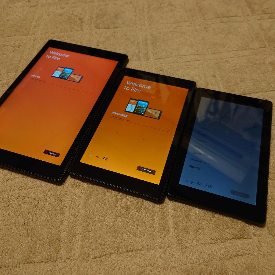 Amazon Fireタブレット 本体セット売り HD10 HD8 Fire7