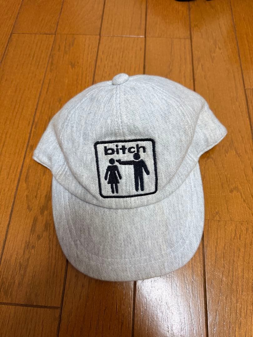 90s bitch skateboards ロングビルキャップ