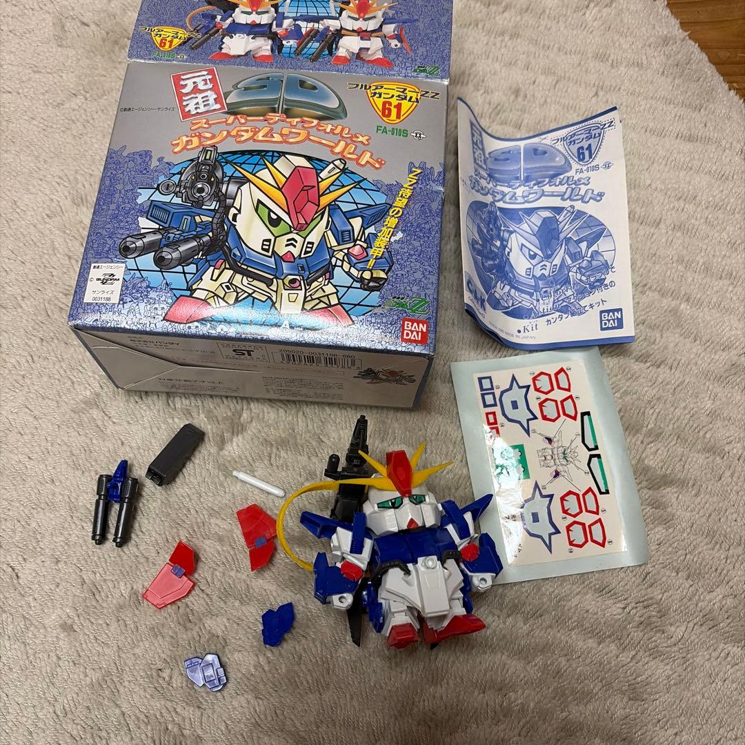 フルアーマーZZガンダム　元祖SDガンダム