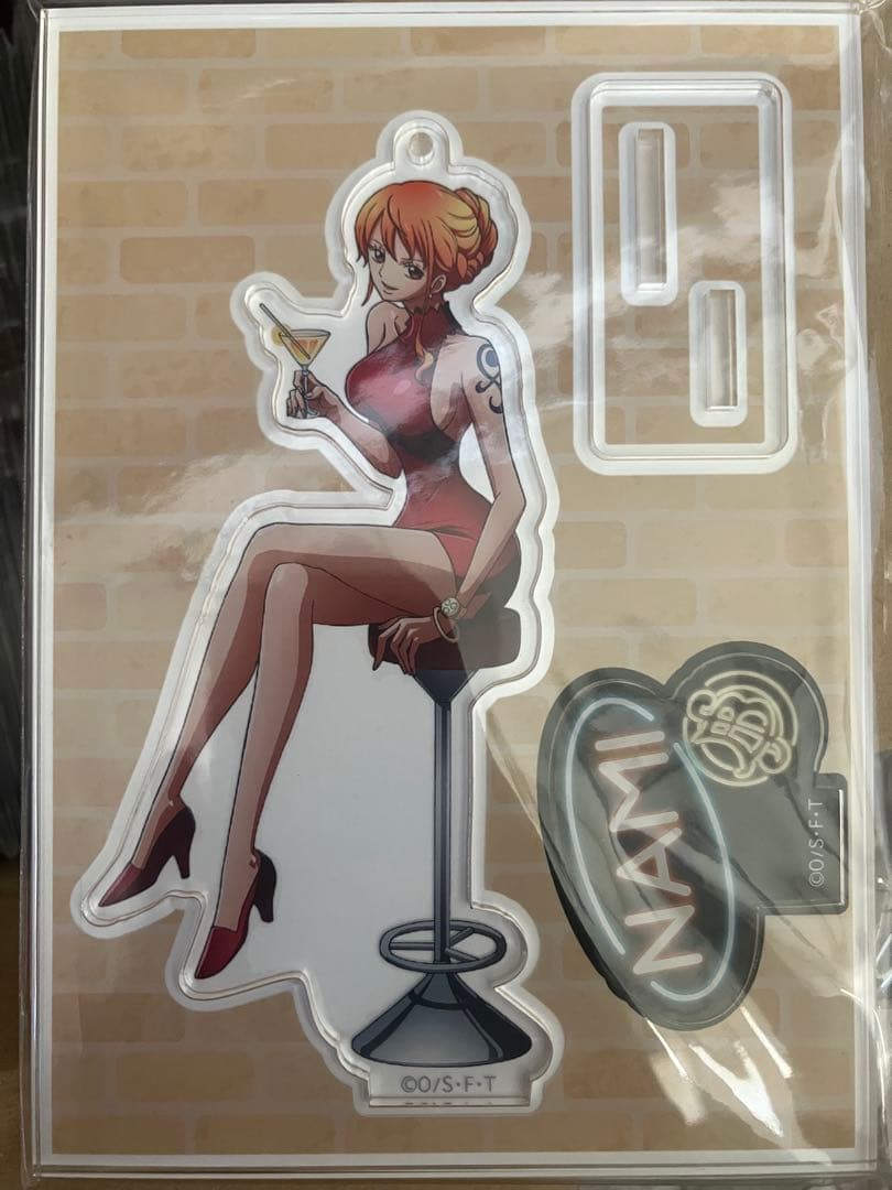 ナミ アクリルスタンド　ワンピース　ジャンプショップ　麦わらストア　バースデー