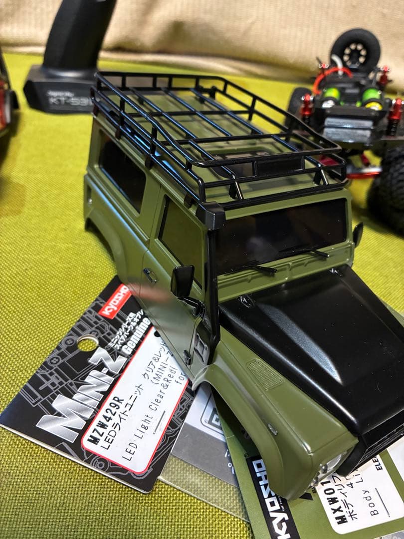 ミニッツ4×4 色々カスタム　ボディ5つ　その他パーツ