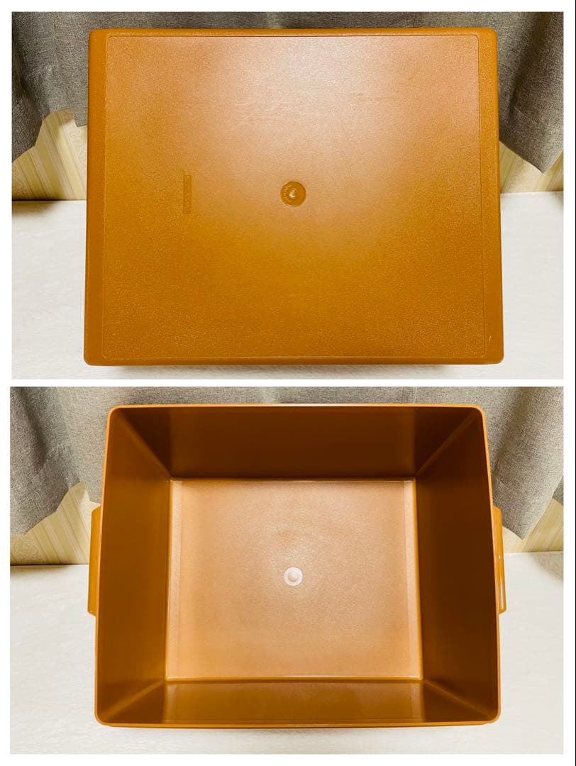 2個セット/タッパーウェア/ディープ/スーパーケース/収納ボックス/衣装ケース②