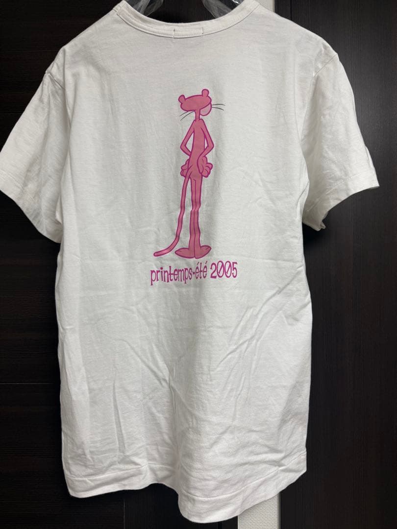 COMME des GARÇONHOMMEPLUS Tシャツ M ピンクパンサー