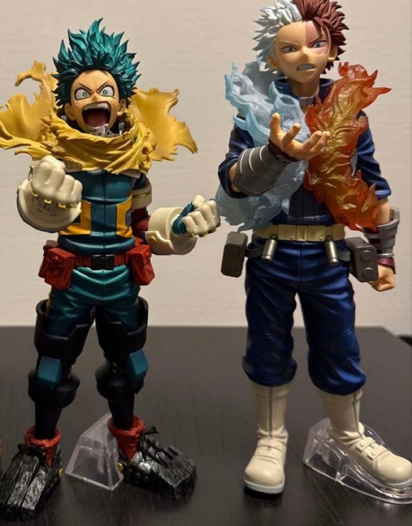 ヒロアカ 一番くじ 紡ぐ力 A賞 デク C賞 轟焦凍 フィギュア2体セット