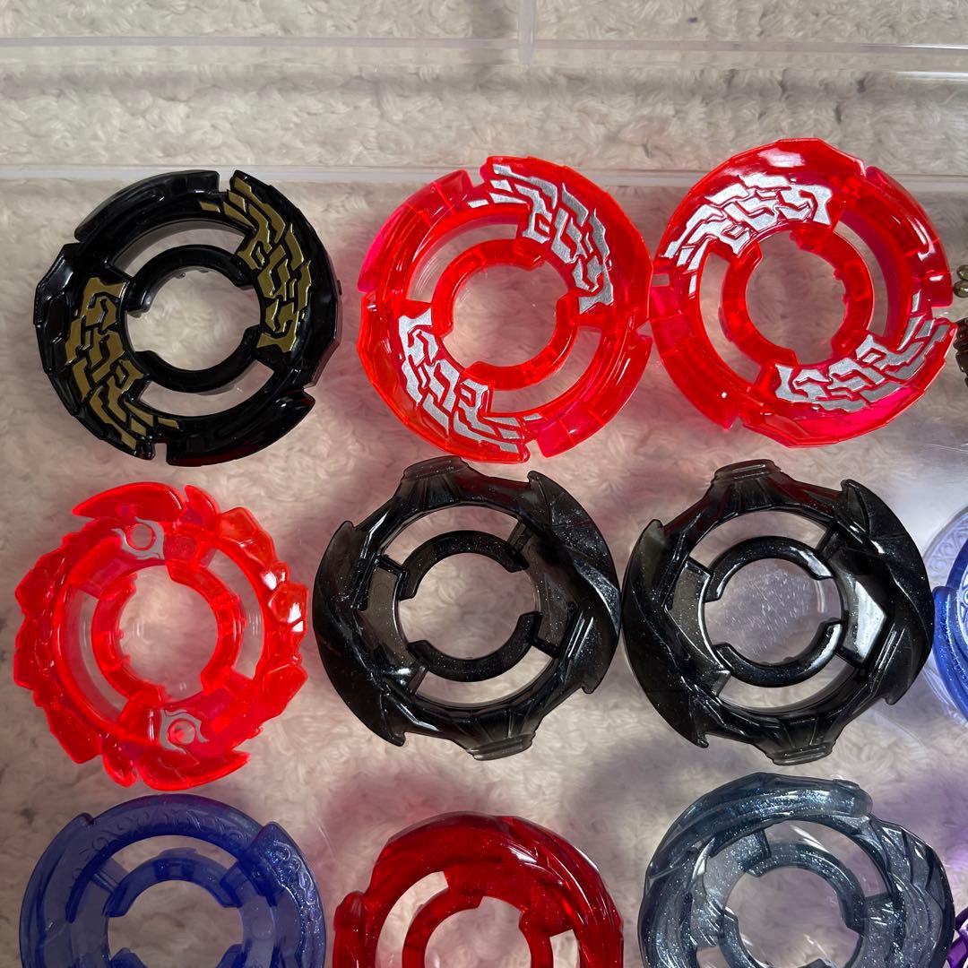 メタルファイトベイブレード　クリアウィール17個　大会入賞