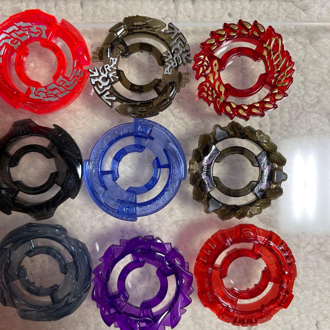 メタルファイトベイブレード　クリアウィール17個　大会入賞