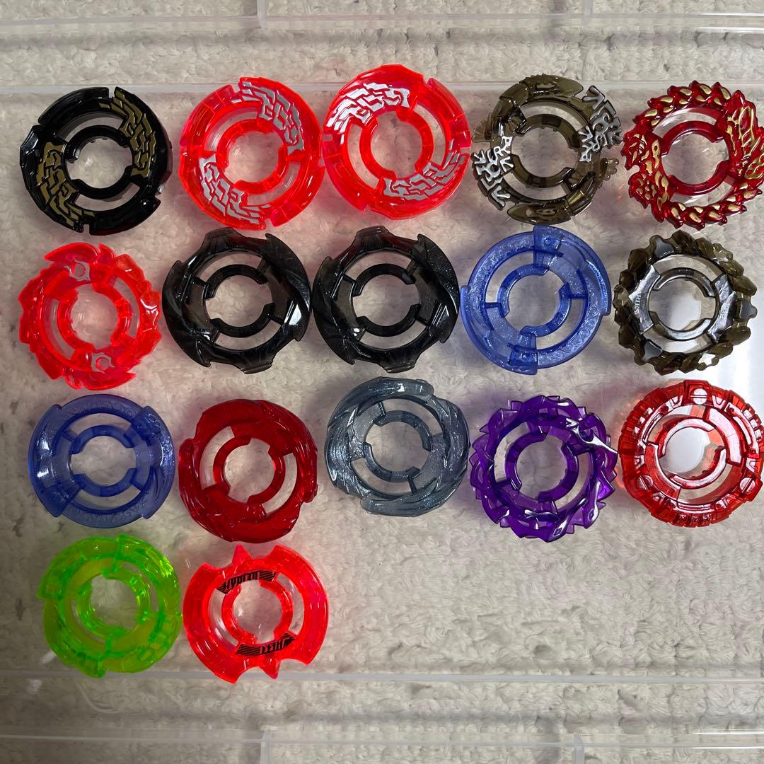 メタルファイトベイブレード　クリアウィール17個　大会入賞