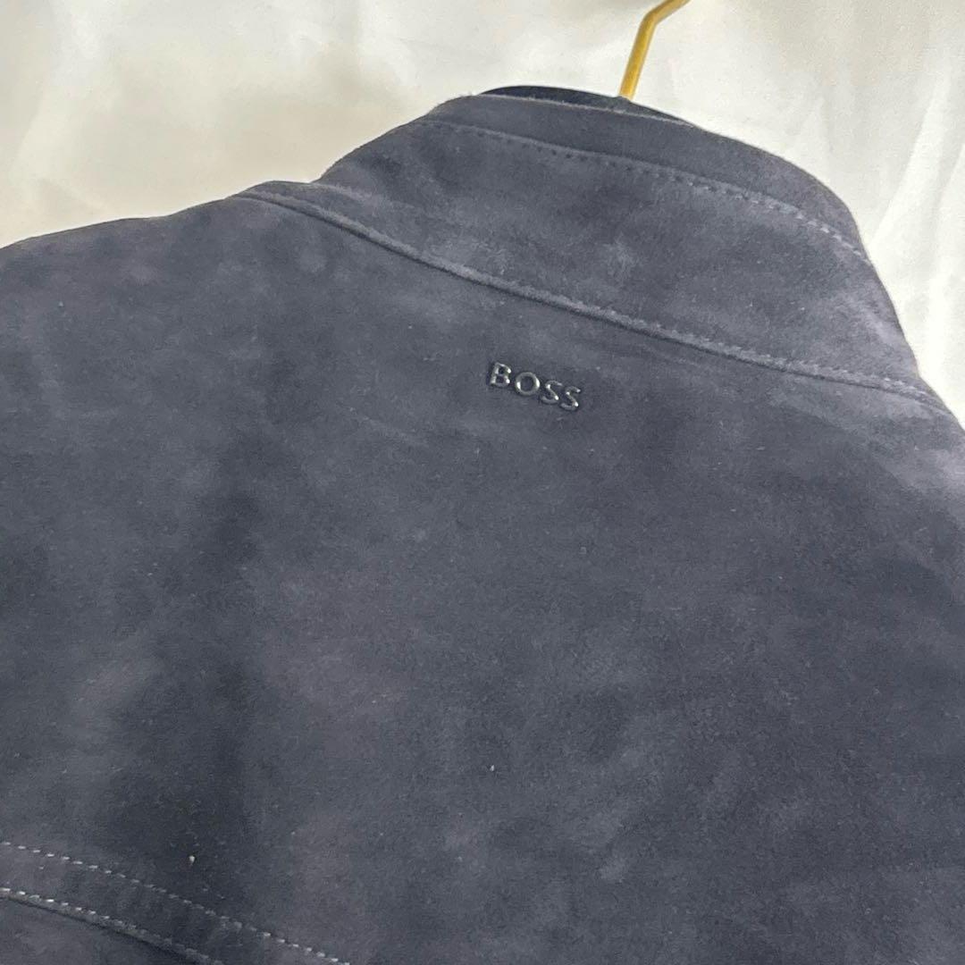 2024現行 HUGO BOSS ゴートレザー山羊革 シングルライダース