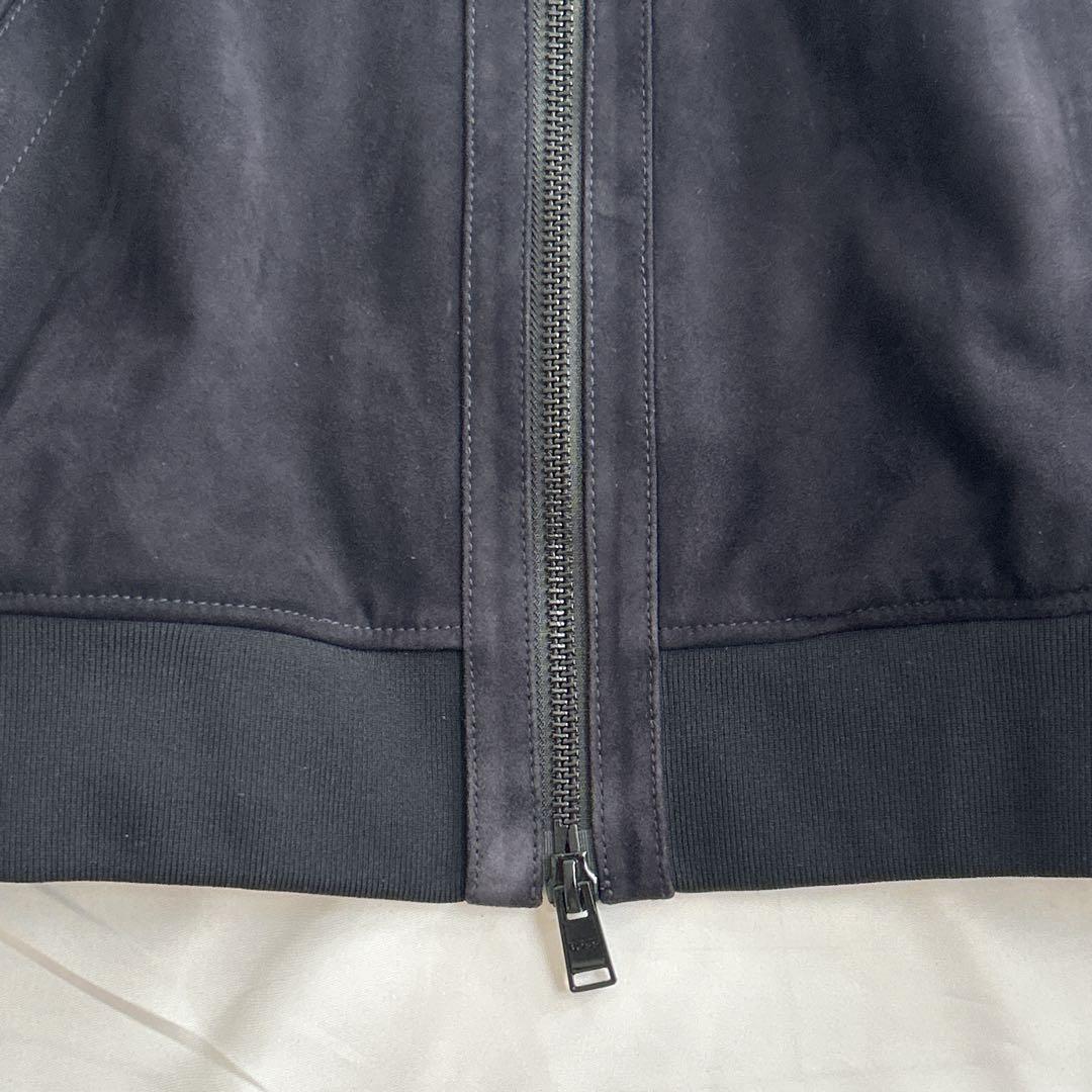 2024現行 HUGO BOSS ゴートレザー山羊革 シングルライダース