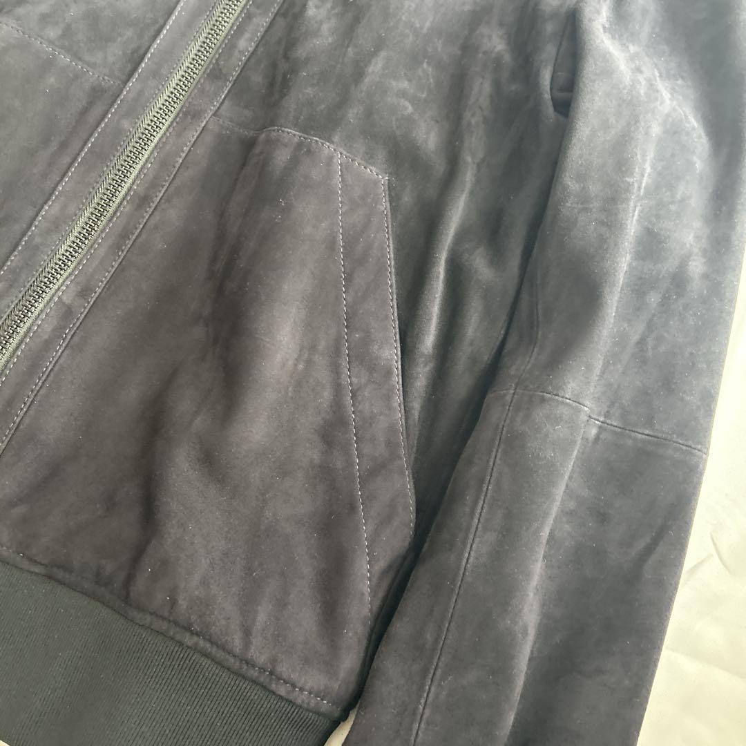 2024現行 HUGO BOSS ゴートレザー山羊革 シングルライダース