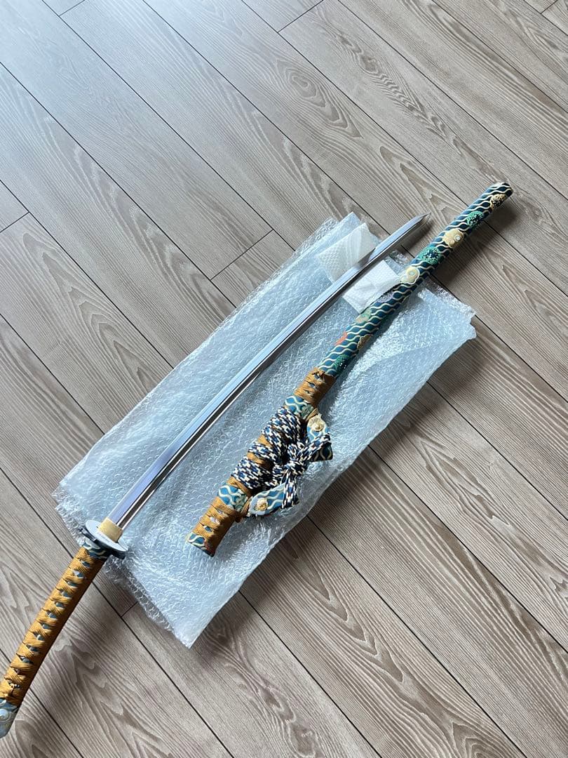模造刀/鑑賞用　錦包糸巻太刀拵 小烏丸