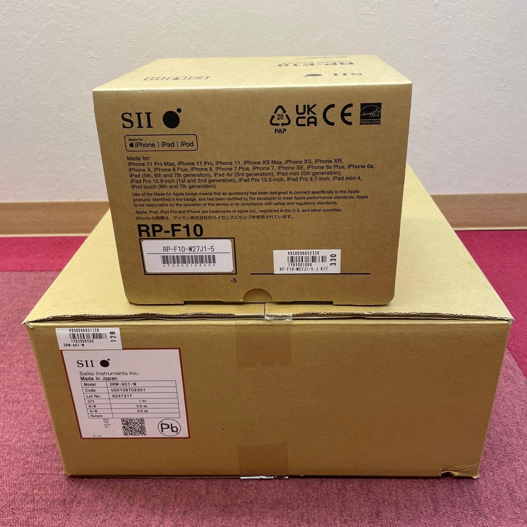 【新品未使用】Airレジ対応SII プリンターとキャッシュドロア セット