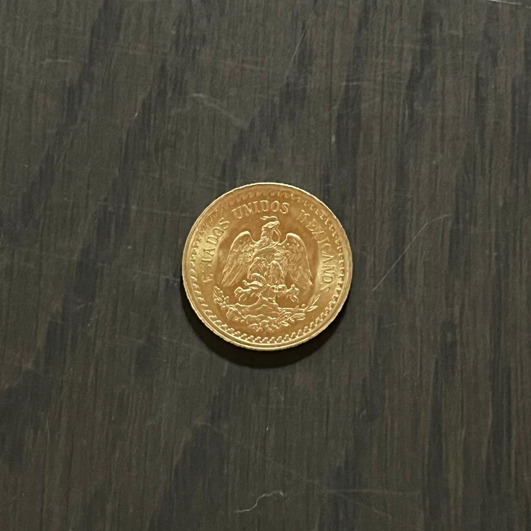 メキシコ　2.5ペソ金貨