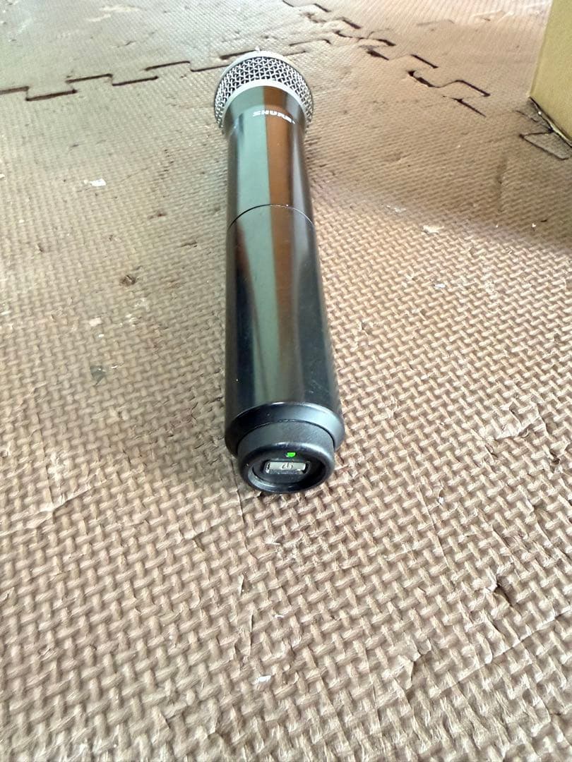 SHURE PG58 ダイナミックマイク、動作確認済み、良い品。