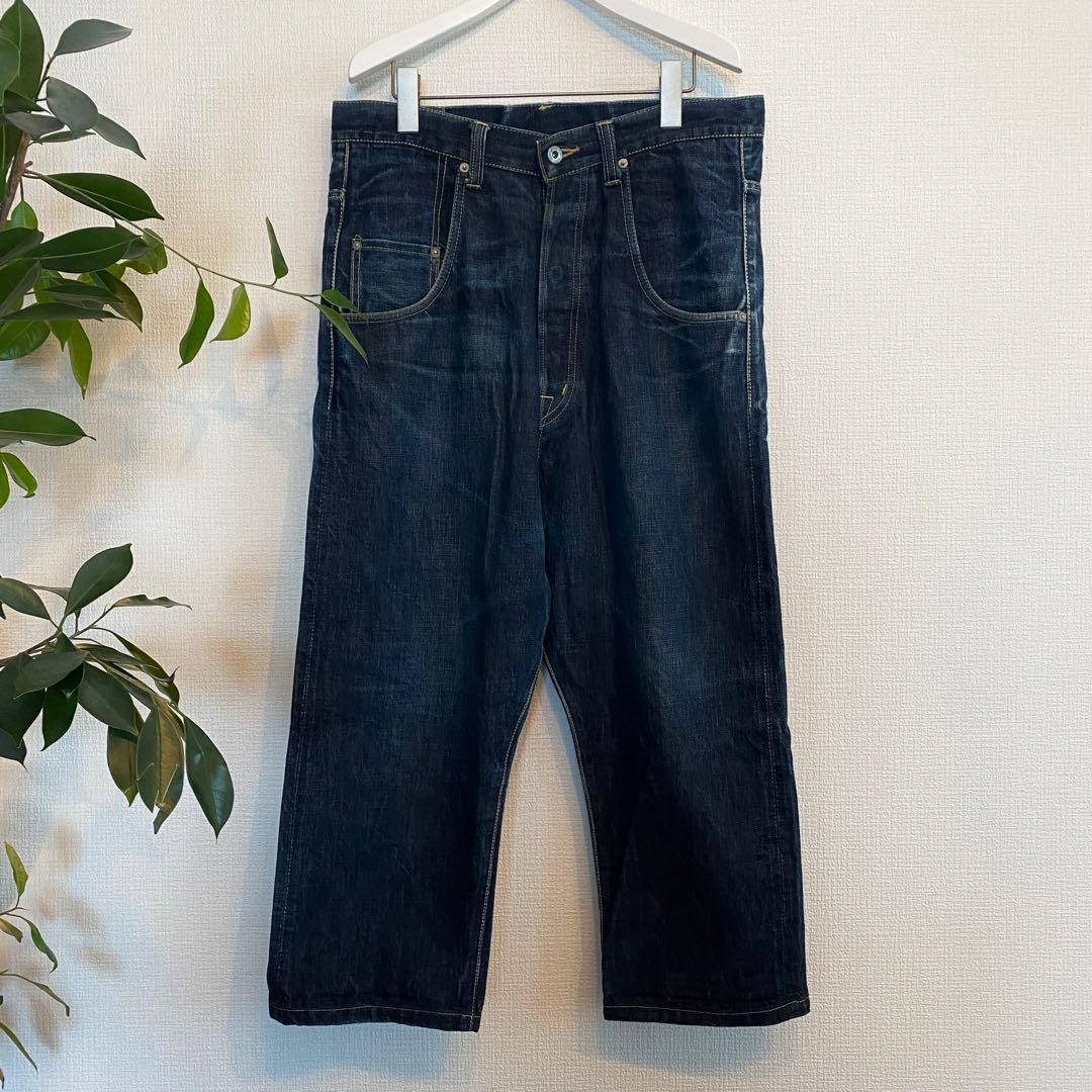 COMME des GARCONS GANRYU サルエルデニムパンツ