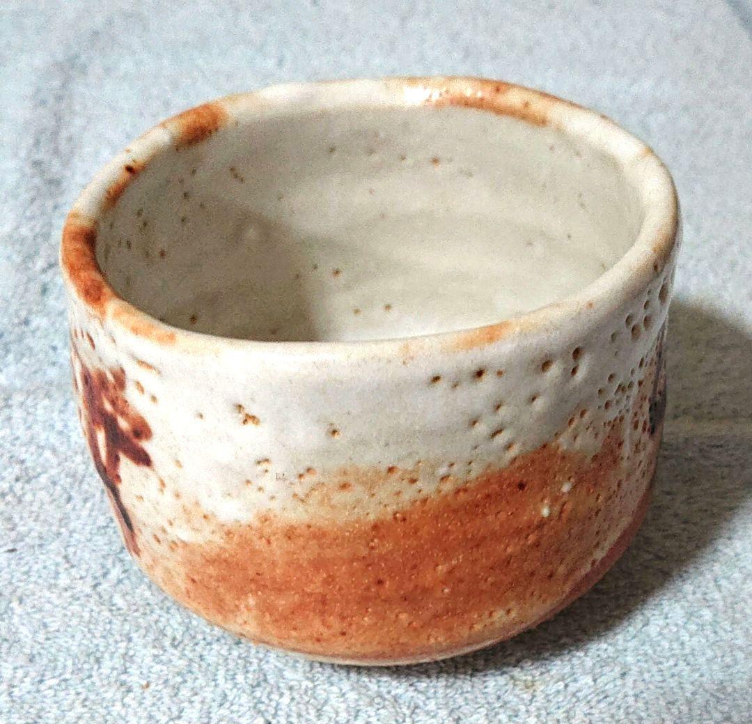 絵志野抹茶茶碗