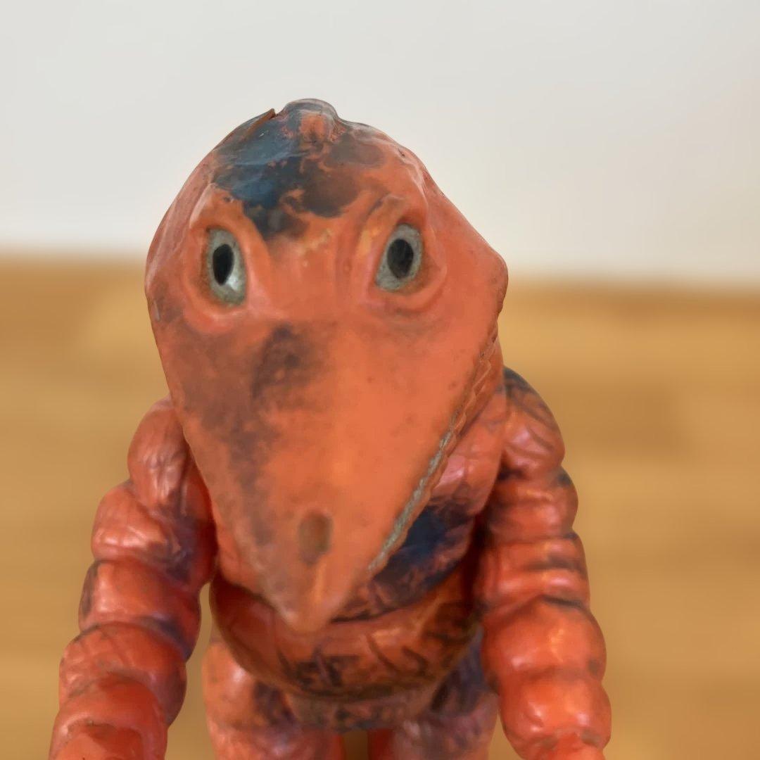 ブルマァク　テレスドン　ウルトラマン　ソフビ　当時物　ジャンク品