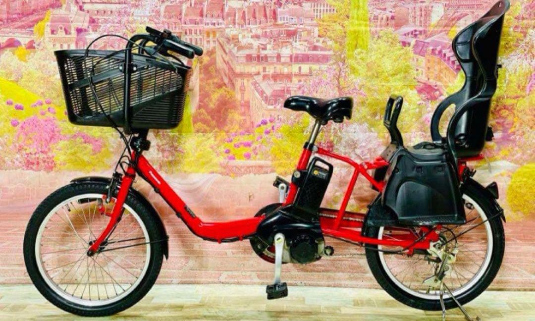 K2009 電動自転車パナソニック ギュット 子供乗せ 20インチ 送料無料