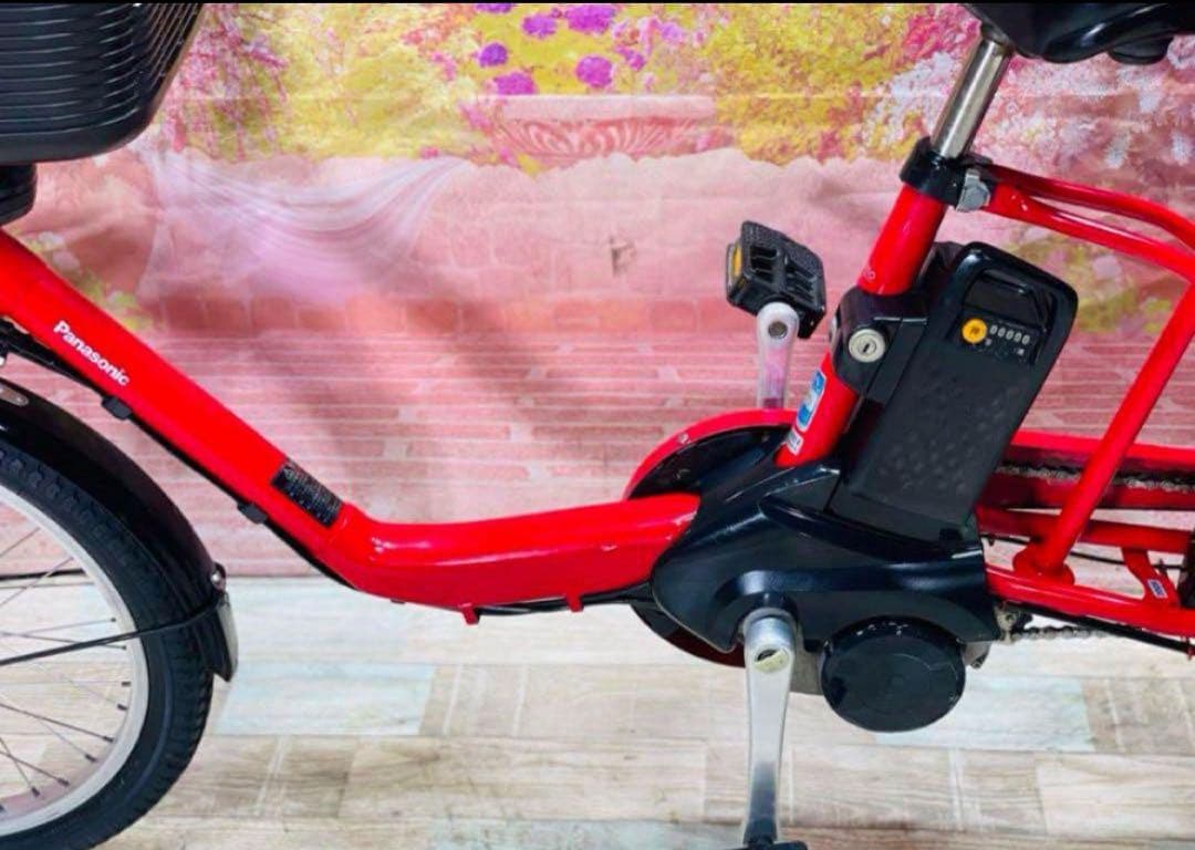 K2009 電動自転車パナソニック ギュット 子供乗せ 20インチ 送料無料