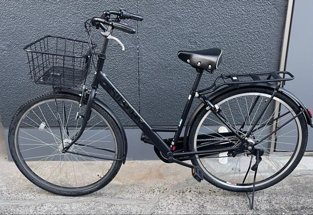 ブリヂストン　シティサイクル 27インチ　ブラック