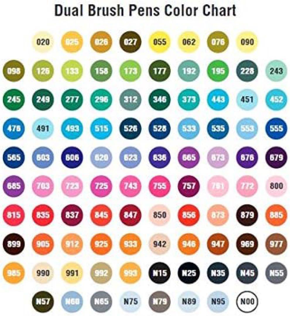 トンボabtデュアルブラッシュペン