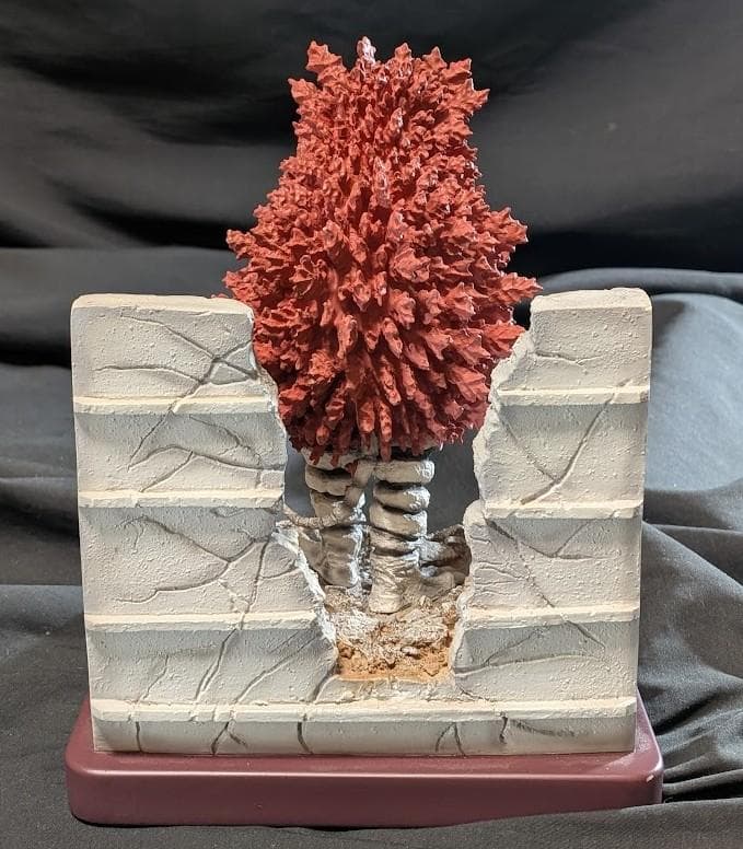 ガラモン「ウルトラＱ」登場怪獣（エクスプラス）ダム台座付ポリストーン フィギュア