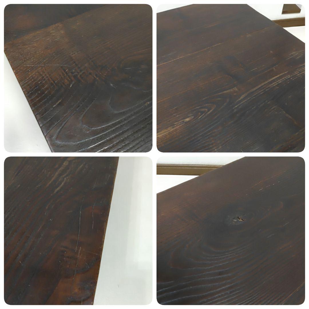 職人の技が光る！ アンティーク 木組み ちゃぶ台 座卓 ローテーブル 昭和レトロ