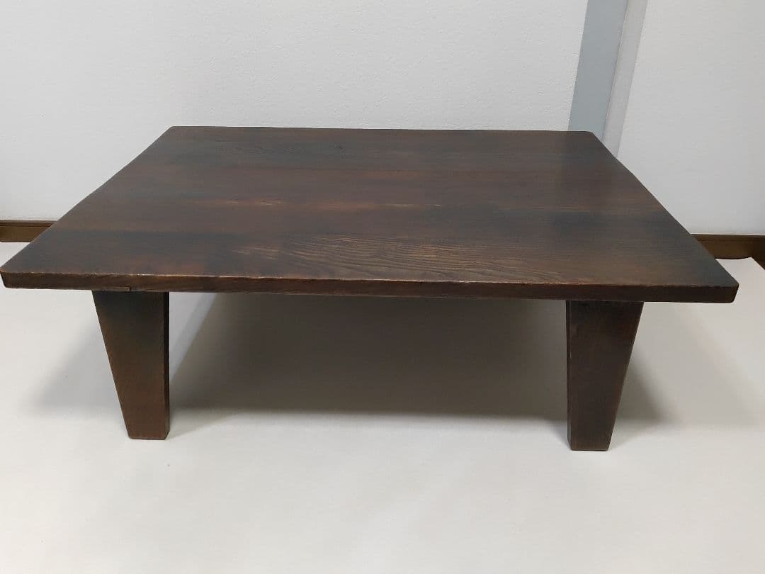 職人の技が光る！ アンティーク 木組み ちゃぶ台 座卓 ローテーブル 昭和レトロ