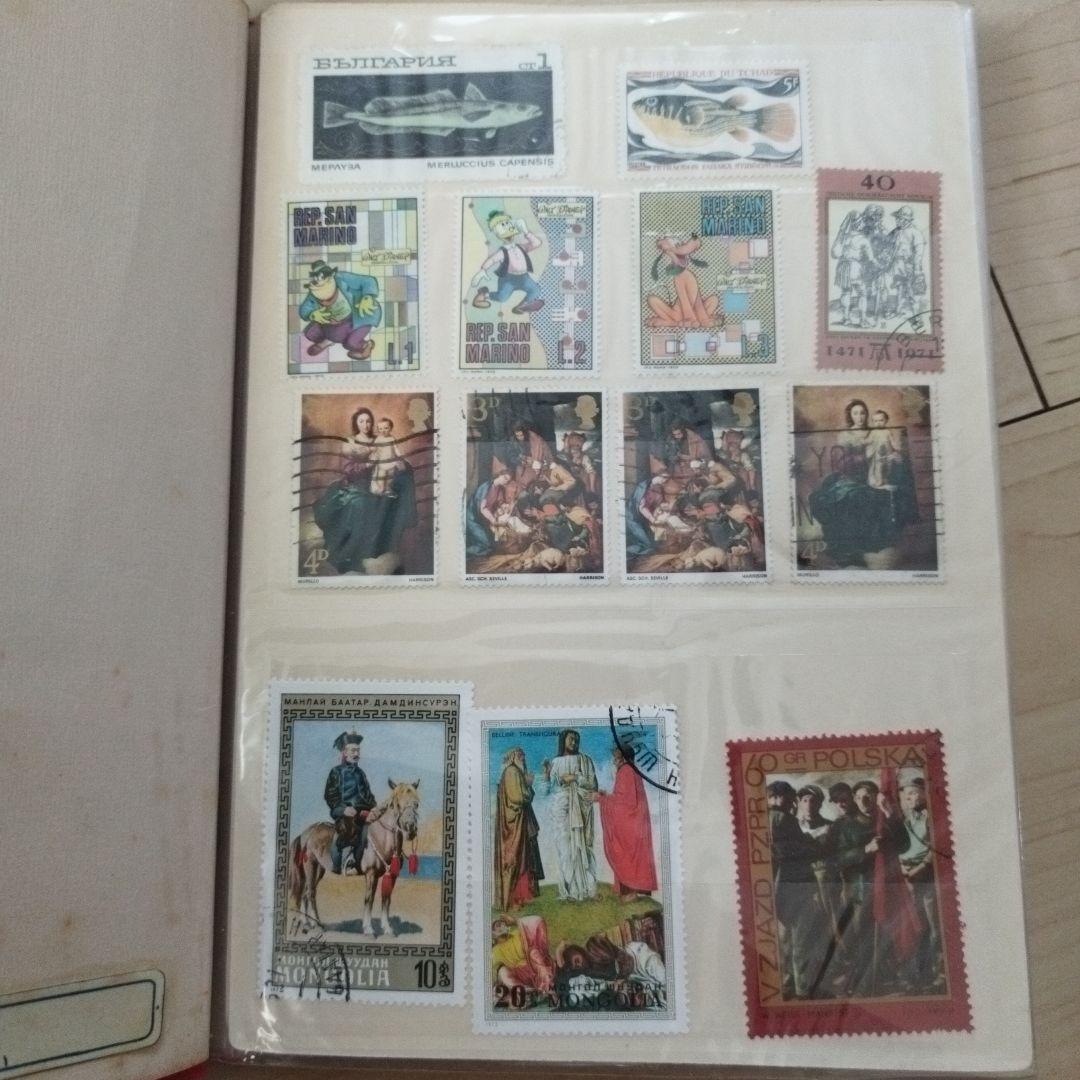 【当時物】現品限り　昭和レトロ　使用済切手　レア　希少　海外　200枚セット