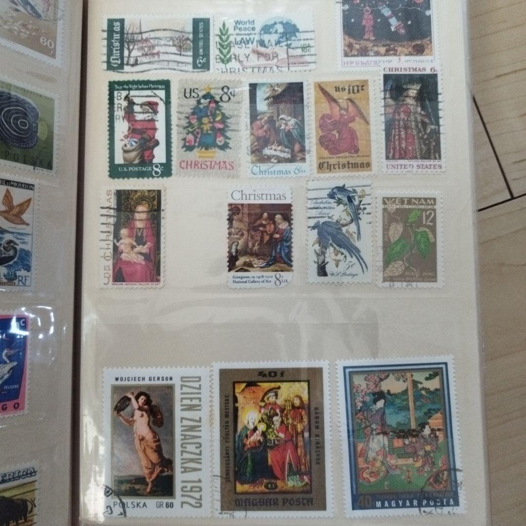 【当時物】現品限り　昭和レトロ　使用済切手　レア　希少　海外　200枚セット