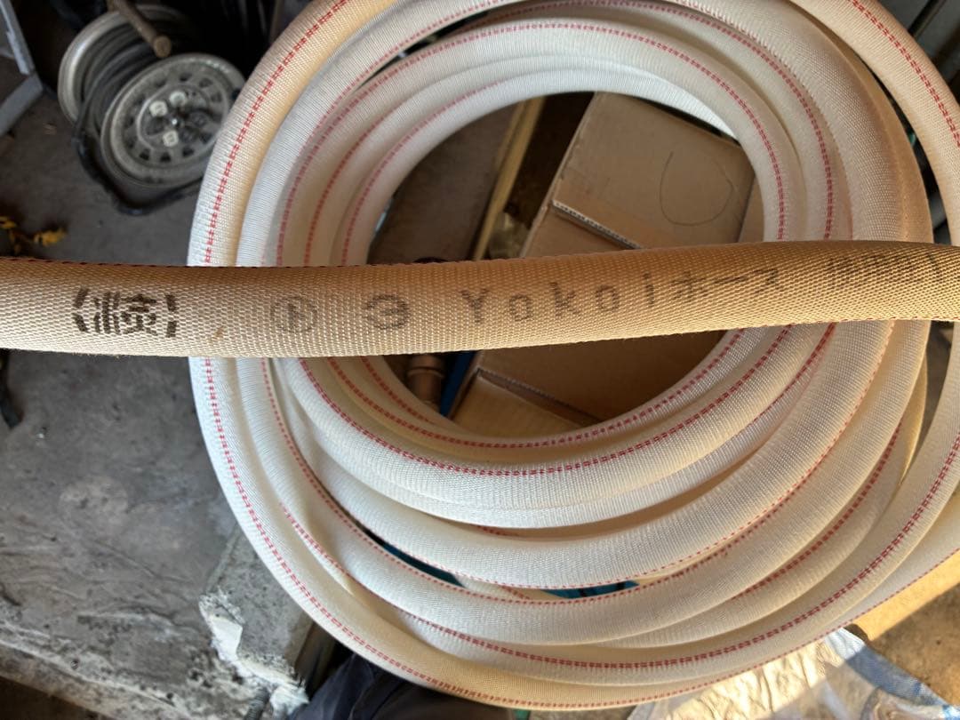 Yokoi保形消防用ホース Yokoi SE2611 25×20m　2010年製