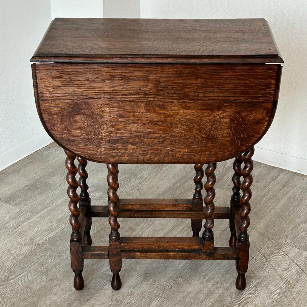 イギリス アンティーク家具 ゲートレッグテーブル 1930年頃 853A