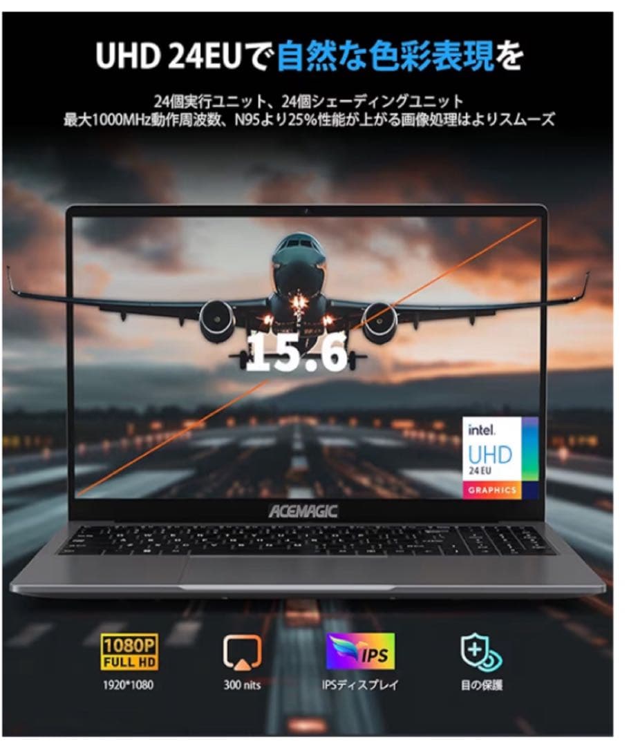 【ほぼ新品】ACEMAGIC/薄型ノート/Win11 Pro /Core i7