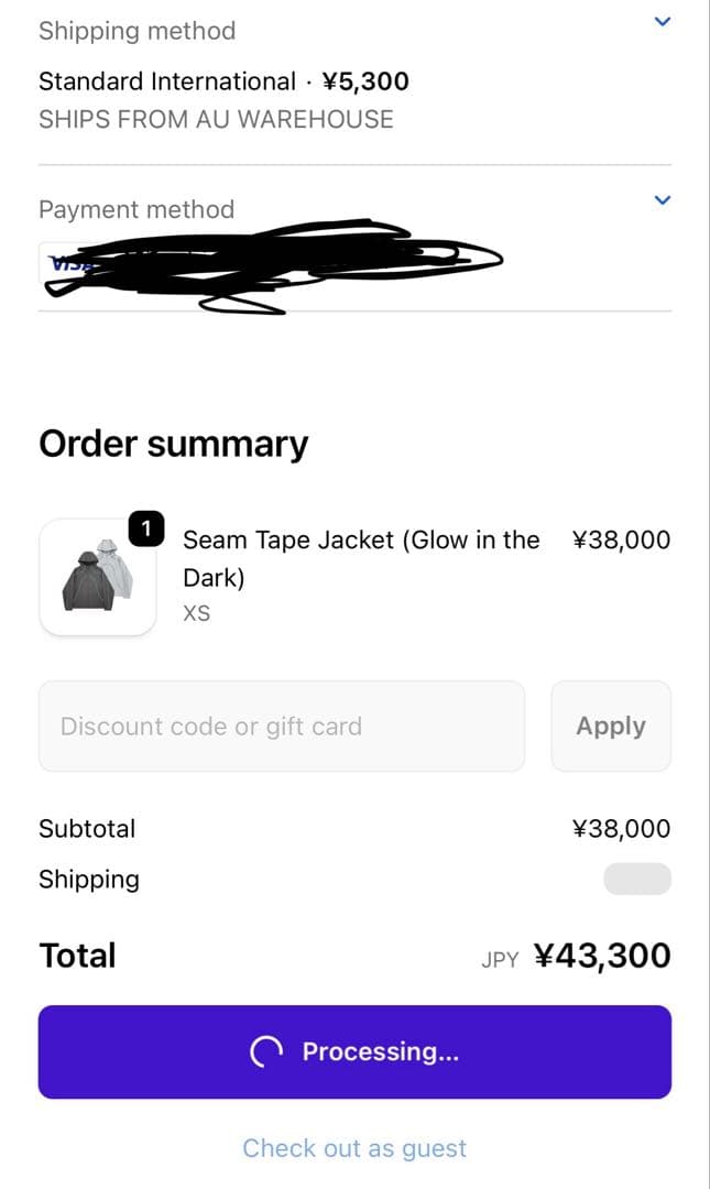 MERTRA jacket 確実正規品