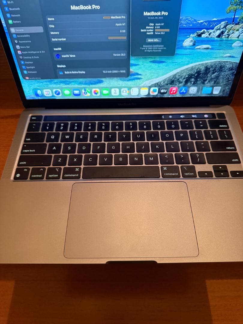 【美品】MacBook Pro 13 M1 8GB/256GB