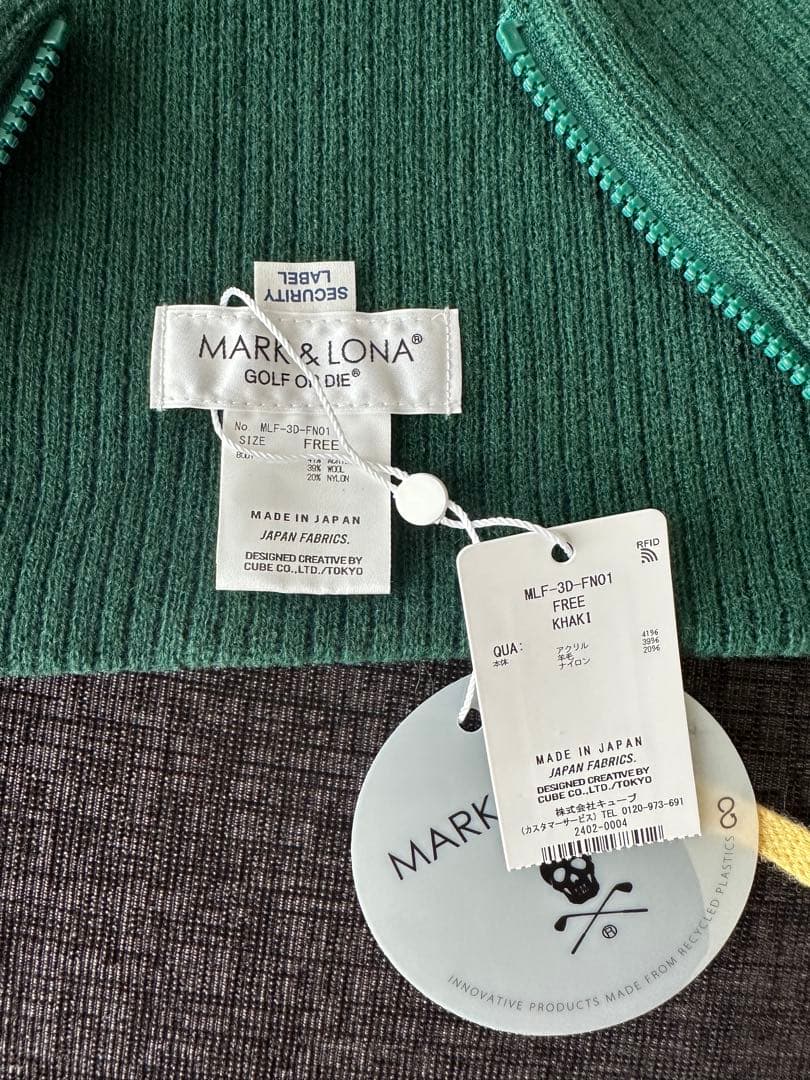 マークアンドロナ　ネックウォーマー　ユニセックス