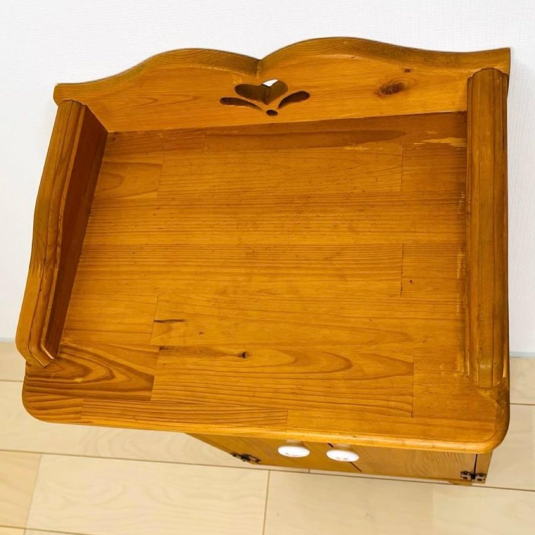 カントリー家具　カントリー　木製ハート　木製キャビネット　送料込み