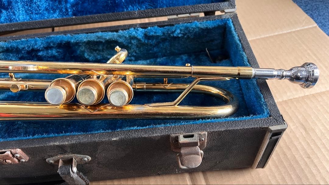 ゴールド 美品 トランペット Nikkan TR-134 TR-133 ニッカン
